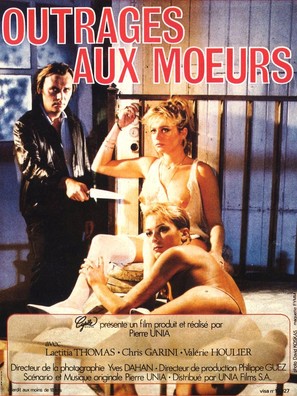 Outrage aux moeurs - French Movie Poster (thumbnail)