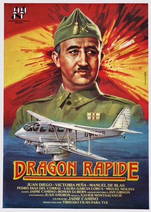 Drag&oacute;n Rapide - Spanish Movie Poster (thumbnail)