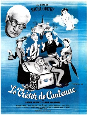 Le tr&eacute;sor de Cantenac - French Movie Poster (thumbnail)
