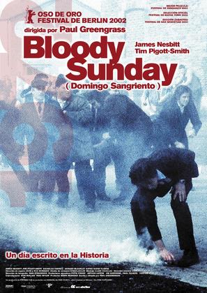Bloody Sunday - Spanish Theatrical movie poster (thumbnail)