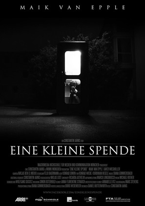 Eine kleine Spende - German Movie Poster (thumbnail)