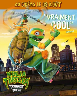 Teenage Mutant Ninja Turtles: Mutant Mayhem - French Movie Poster (thumbnail)