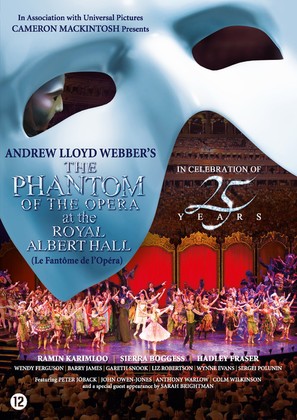 The Phantom of the Opera at the Royal Albert Hall - Dutch DVD movie cover (thumbnail)