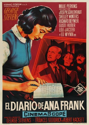 The Diary of Anne Frank - Spanish Movie Poster (thumbnail)