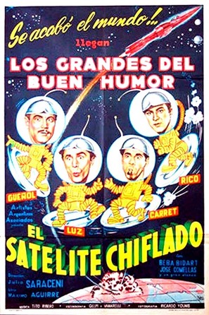 El sat&eacute;lite chiflado - Argentinian Movie Poster (thumbnail)