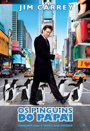 Mr. Popper&#039;s Penguins - Brazilian Movie Poster (thumbnail)