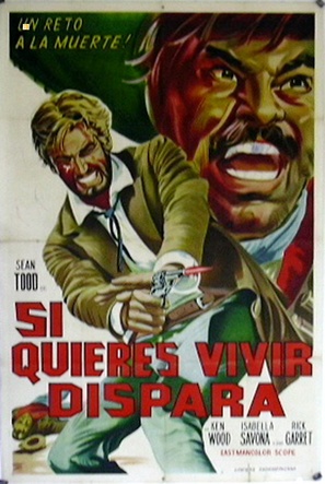 Se vuoi vivere... spara! - Spanish Movie Poster (thumbnail)