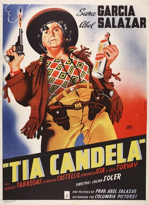T&iacute;a Candela - Mexican Movie Poster (thumbnail)