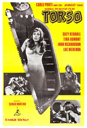 I corpi presentano tracce di violenza carnale - Turkish Movie Poster (thumbnail)