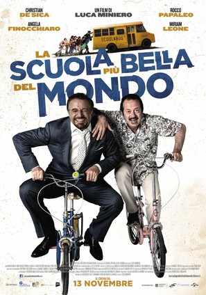 La scuola pi&ugrave; bella del mondo - Italian Movie Poster (thumbnail)