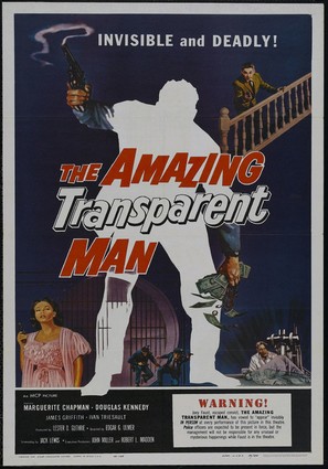 The Amazing Transparent Man - Movie Poster (thumbnail)