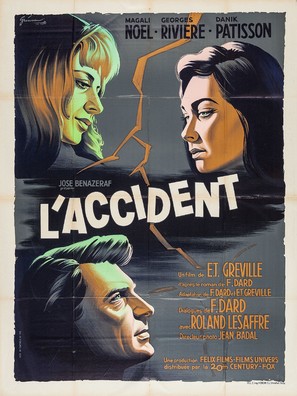 L&#039;accident - French Movie Poster (thumbnail)