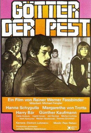 G&ouml;tter der Pest - German Movie Poster (thumbnail)