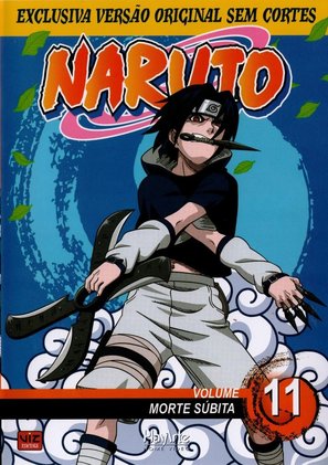 &quot;Naruto&quot; - Brazilian DVD movie cover (thumbnail)