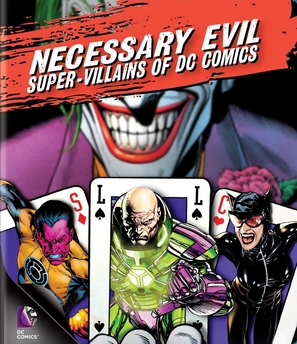 Necessary Evil: Villains of DC Comics - Blu-Ray movie cover (thumbnail)