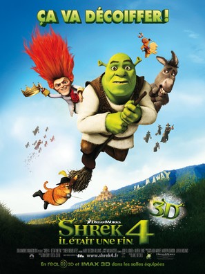 Shrek Forever After - French Movie Poster (thumbnail)