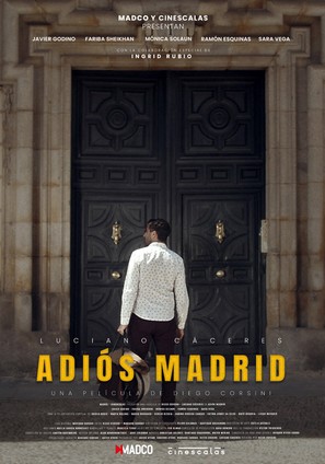 Adi&oacute;s Madrid - Spanish Movie Poster (thumbnail)