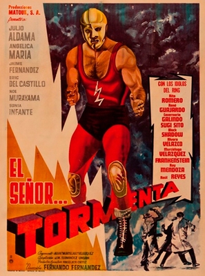 El se&ntilde;or Tormenta - Mexican Movie Poster (thumbnail)