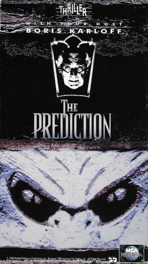 &quot;Thriller&quot; The Prediction - VHS movie cover (thumbnail)