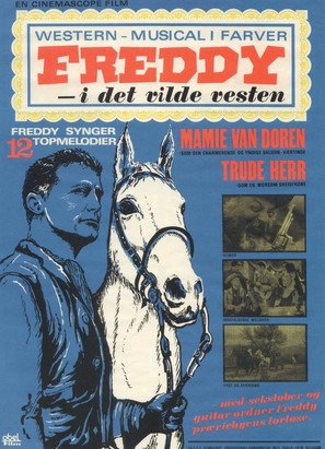 Freddy und das Lied der Pr&auml;rie - Danish Movie Poster (thumbnail)