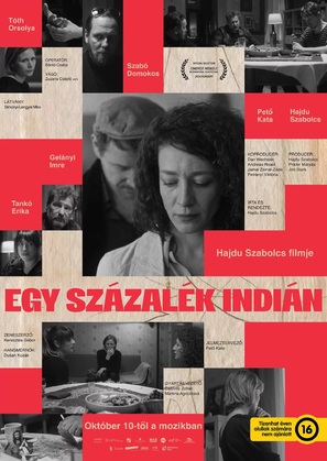 Egy sz&aacute;zal&eacute;k indi&aacute;n - Hungarian Movie Poster (thumbnail)