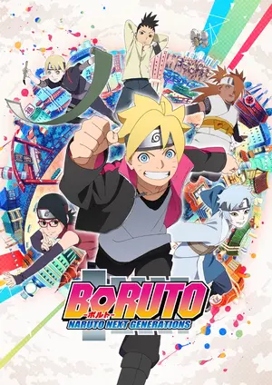 "Boruto Naruto Nekusuto Jenerêshonzu" Poster