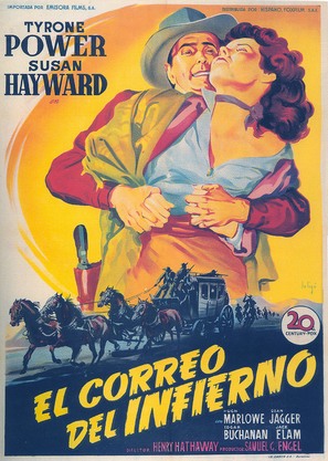 Rawhide - Spanish Movie Poster (thumbnail)