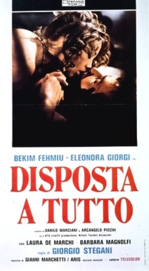 Disposta a tutto - Italian Movie Poster (thumbnail)