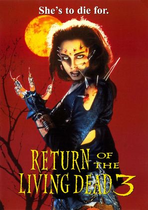 Return of the Living Dead III - DVD movie cover (thumbnail)