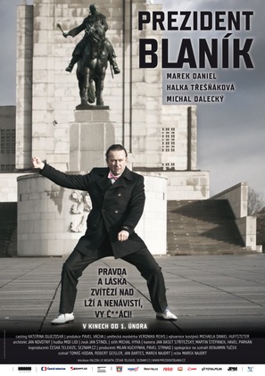 Prezident Blan&iacute;k - Czech Movie Poster (thumbnail)