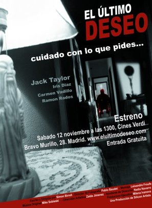 &Uacute;ltimo deseo, El - Spanish Movie Poster (thumbnail)