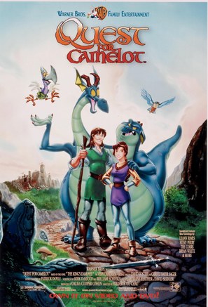 Quest for Camelot - Video release movie poster (thumbnail)