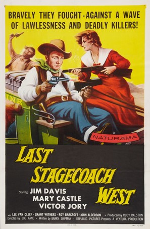 The Last Stagecoach West - Movie Poster (thumbnail)