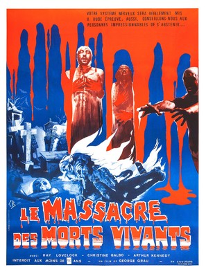 Let Sleeping Corpses Lie - French Movie Poster (thumbnail)