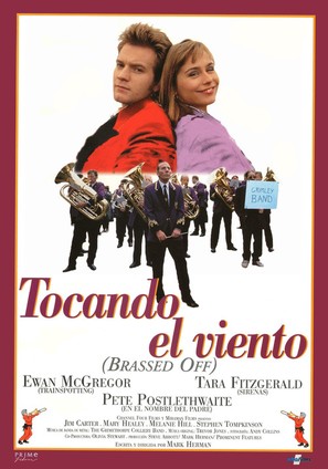 Brassed Off - Spanish Movie Poster (thumbnail)