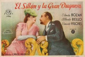 El sill&oacute;n y la gran duquesa - Spanish Movie Poster (thumbnail)