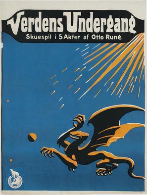 Verdens Undergang - Danish Movie Poster (thumbnail)