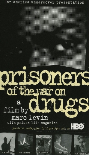 Prisoners of the War on Drugs - VHS movie cover (thumbnail)