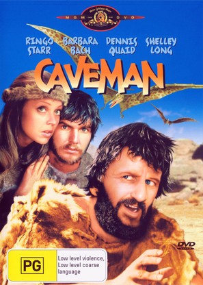 Caveman - Australian DVD movie cover (thumbnail)