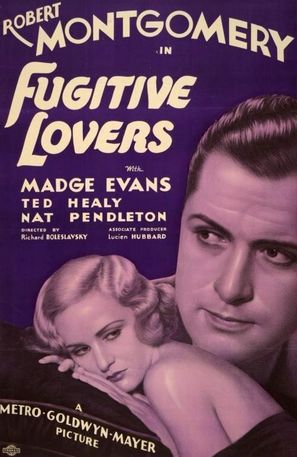 Fugitive Lovers - Movie Poster (thumbnail)