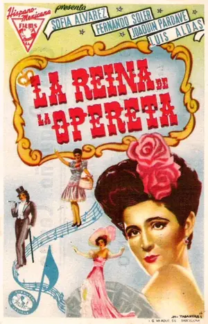 La reina de la opereta Poster