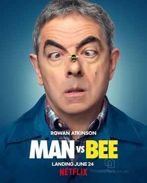 &quot;Man vs. Bee&quot; - Movie Poster (thumbnail)