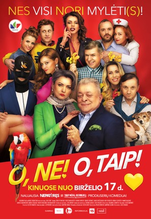 O, ne! O, taip! - Lithuanian Movie Poster (thumbnail)