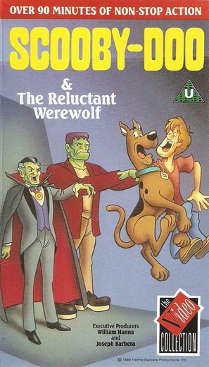 Scooby-Doo and the Reluctant Werewolf - British VHS movie cover (thumbnail)