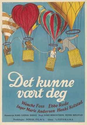 Det kunne v&aelig;rt deg - Norwegian Movie Poster (thumbnail)
