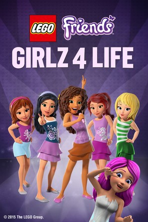 LEGO Friends: Girlz 4 Life - DVD movie cover (thumbnail)