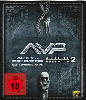 AVPR: Aliens vs Predator - Requiem - German Blu-Ray movie cover (thumbnail)