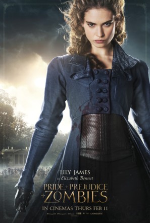 Pride and Prejudice and Zombies - British Movie Poster (thumbnail)