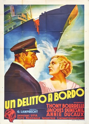 Un homme de trop &agrave; bord - Italian Movie Poster (thumbnail)