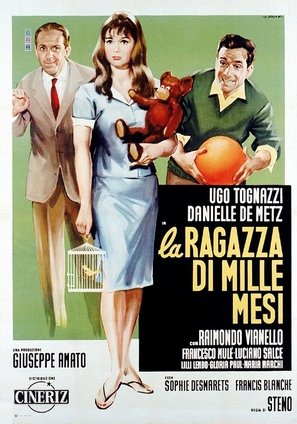 La ragazza di mille mesi - Italian Movie Poster (thumbnail)